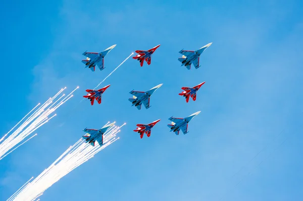 Military parade in Moscow, Russia, 2015 — Stock Photo, Image