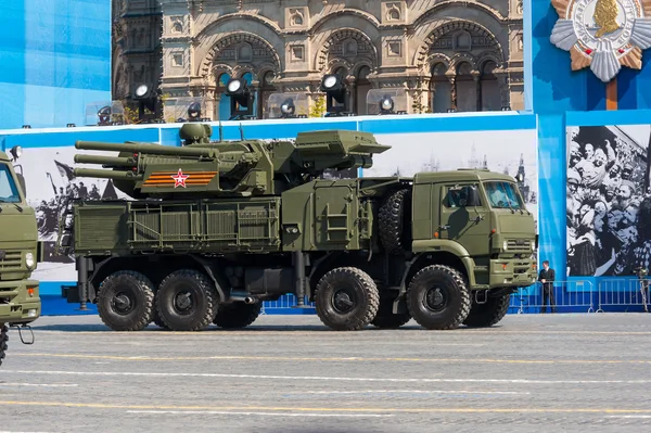 Военный парад в Москве, Россия, 2015 — стоковое фото