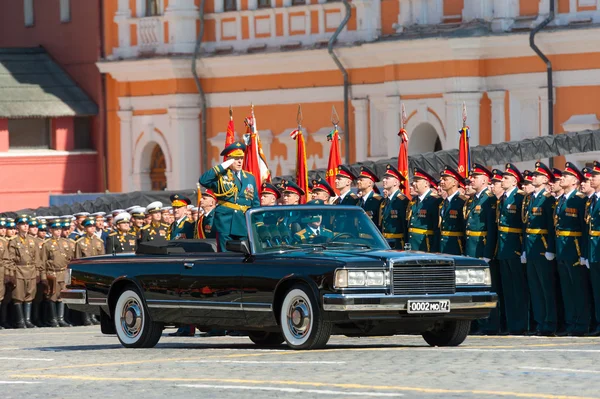 Military parade in Moscow, Russia, 2015 — Stock Photo, Image