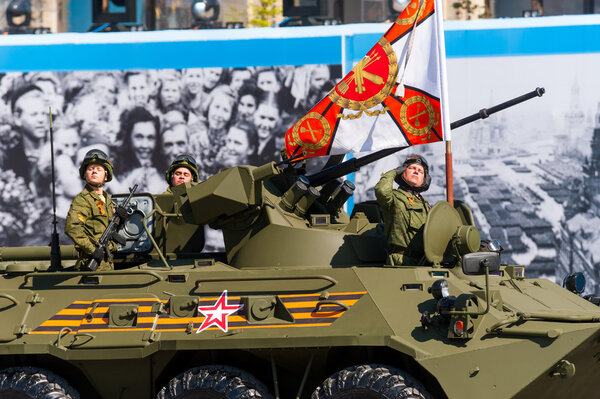 Military parade in Moscow, Russia, 2015