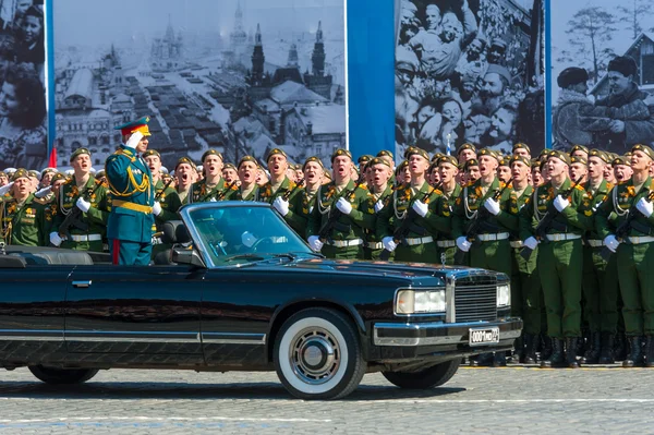 Desfile militar en Moscú, Rusia, 2015 —  Fotos de Stock