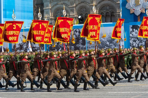 Défilé militaire à Moscou, Russie, 2015 — Photo