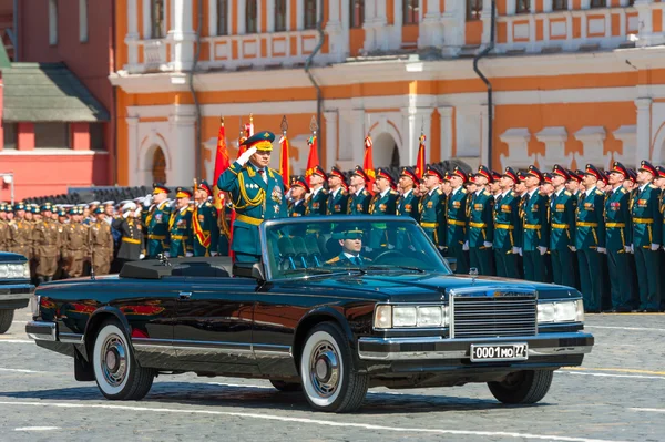 Military parade in Moscow, Russia, 2015 — Stock Photo, Image