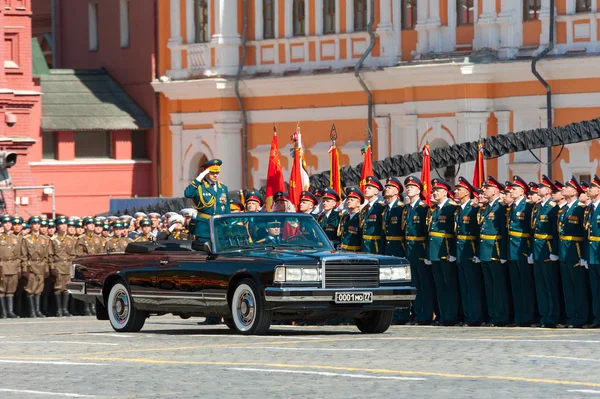 ロシア ・ モスクワで軍事パレード、2015 — ストック写真