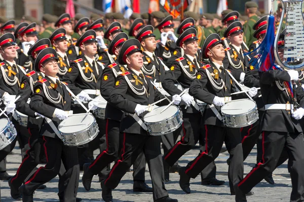 Militaire parade in Moskou, Rusland, 2015 — Stockfoto