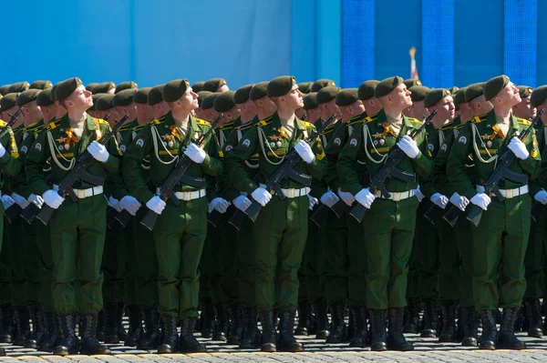 Military parade in Moscow, Russia, 2015 — Stock Photo, Image