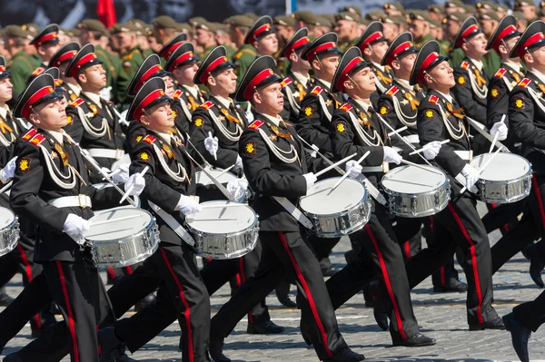 Desfile militar en Moscú, Rusia, 2015 — Foto de Stock