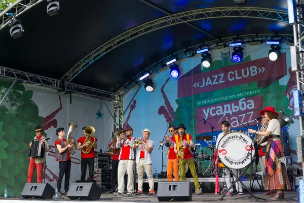 Jazzfestival usadba — Stockfoto