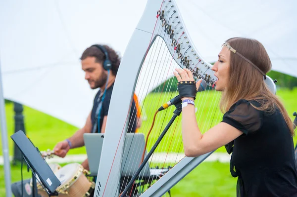 Festival de Jazz de Usadba — Foto de Stock