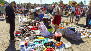 Novopodrezkovo'da bit pazarı 