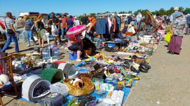 Novopodrezkovo'da bit pazarı 