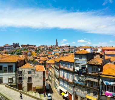 Porto, Portekiz eski şehir manzarası