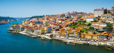 Porto, Portekiz eski şehir manzarası