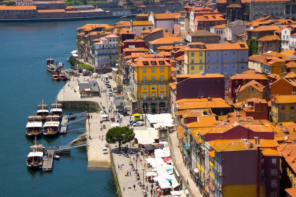 Porto, Portugal old town skyline — Stock Photo, Image