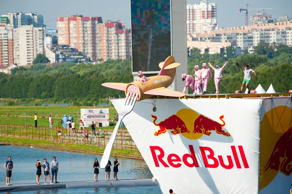 Rojo toro flugtag 2015 — Foto de Stock