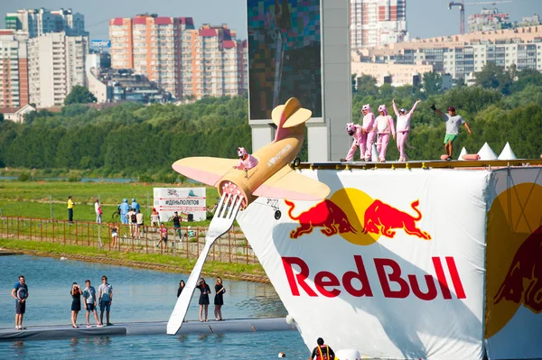 Rojo toro flugtag 2015 — Foto de Stock