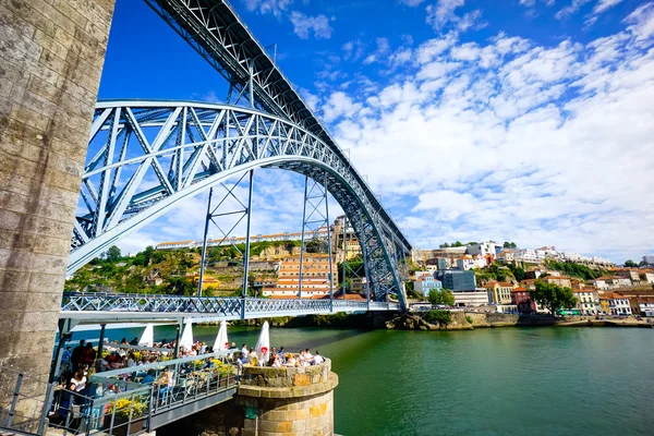 Ponte Luis nella città di Porto ols — Foto Stock