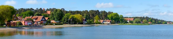 Traditional fisherman's house in Nida, Lithuania — Stock Photo, Image