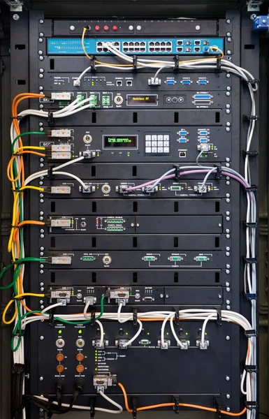 Endüstriyel ağ donanımları — Stok fotoğraf