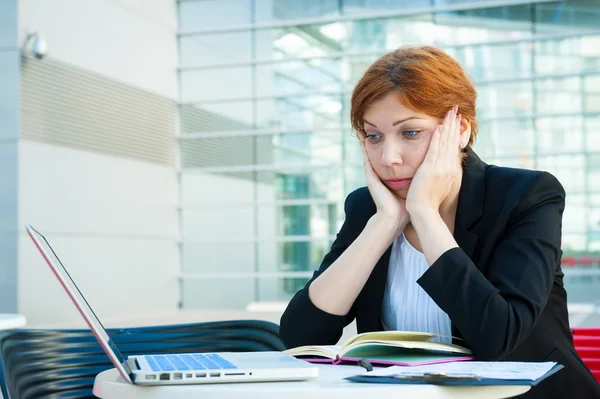 Frustrated and tired business — Stock Photo, Image