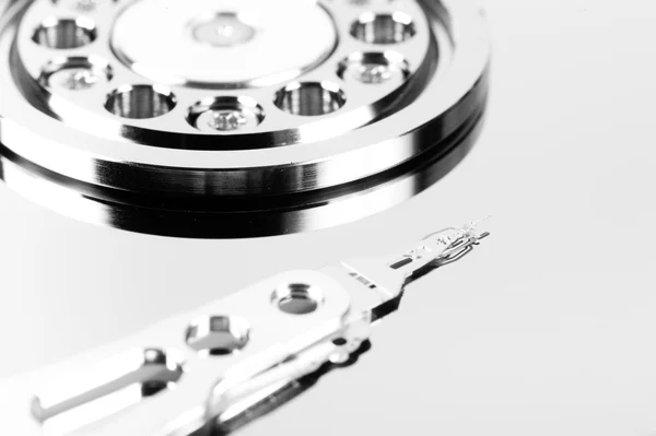 Inside hard drive — Stock Photo, Image