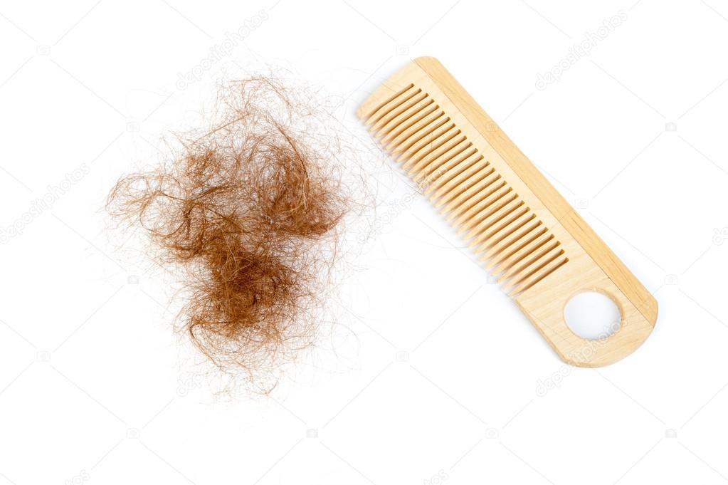 Hair loss concept