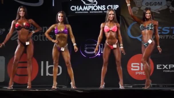 Bodybuilding Champions Cup — Stockvideo