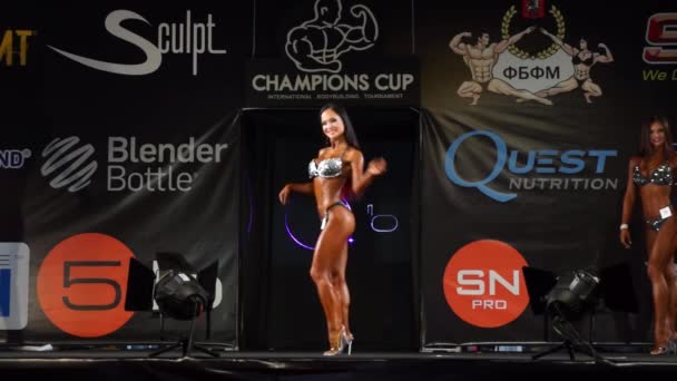 Bodybuilding Champions Cup — Stock Video