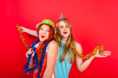 Genç güzel kız iyi eğlenceler