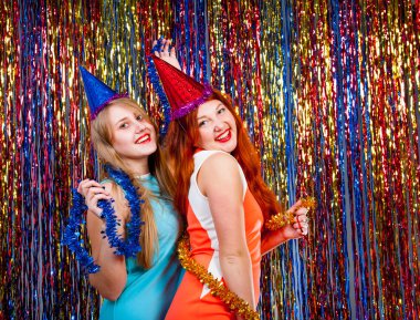 Genç güzel kız iyi eğlenceler