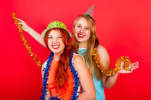 Junges nettes Mädchen haben Spaß — Stockfoto