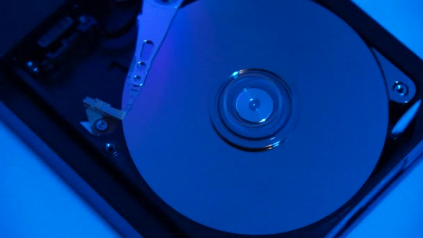 İç çalışma sabit disk makro — Stok video