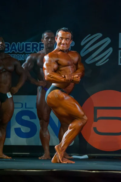 Atleet deelneemt aan Bodybuilding Champions Cup — Stockfoto