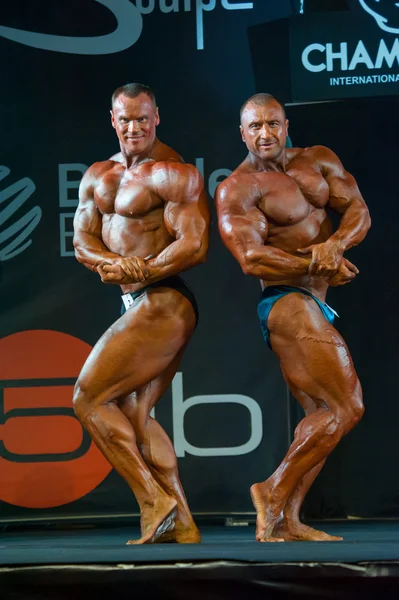 Sportivii participă la Bodybuilding Champions Cup — Fotografie, imagine de stoc