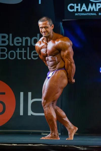 Athlète participe à Bodybuilding Champions Cup — Photo