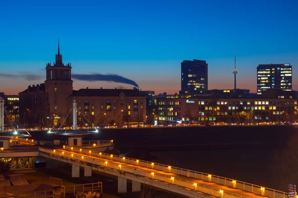 Vilnius city sunset landscape — Stock Photo, Image