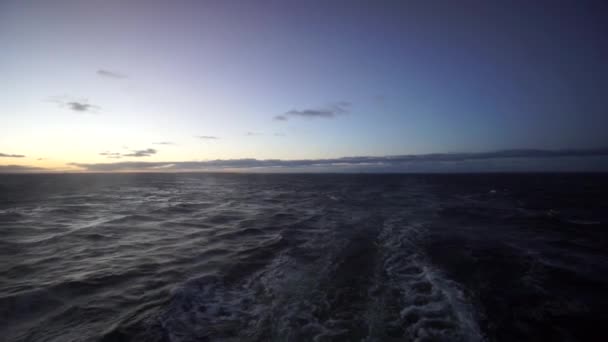 Voyage en ferry dans la mer Baltique — Video