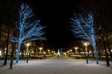 Christmas decorations in Helsinki