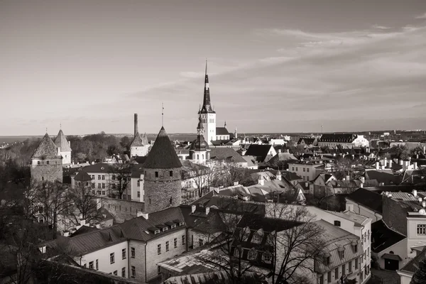 Tallinn, Estland oude stad landschap — Stockfoto