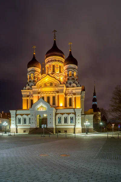 Catedral de Alexander Nevsky en Tallin — Foto de Stock