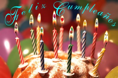 Happy Birthday - feliz cumpleaños