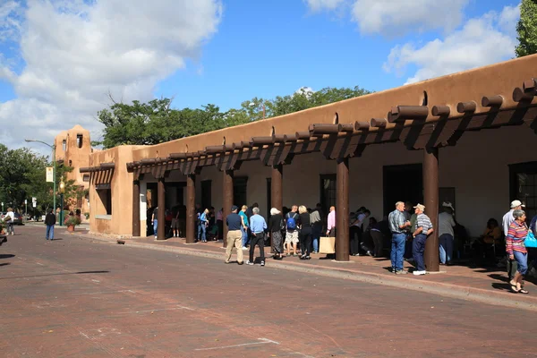 Santa Fé - Palácio dos Governadores — Fotografia de Stock