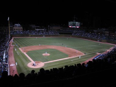 Wrigley sahasını - chicago cubs