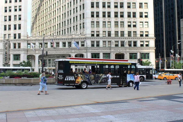 Bus de tournée de Chicago — Photo