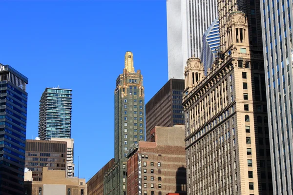 Chicago torens en wolkenkrabbers — Stockfoto