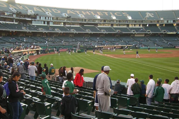 O.co Coliseum - Окленд Атлетекс — стоковое фото