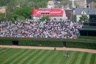 Wrigley sahasını - chicago cubs