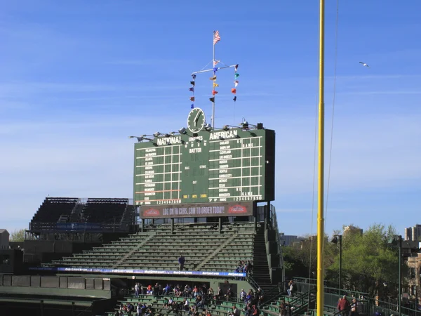 Estadio Wrigley field - cachorros de chicago — Foto de Stock