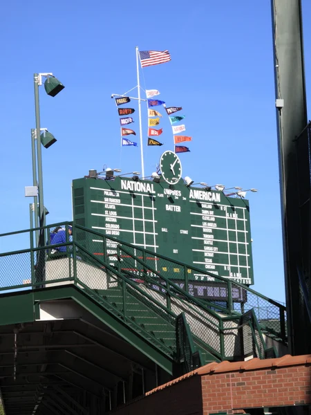 Estadio Wrigley field - cachorros de chicago — Foto de Stock