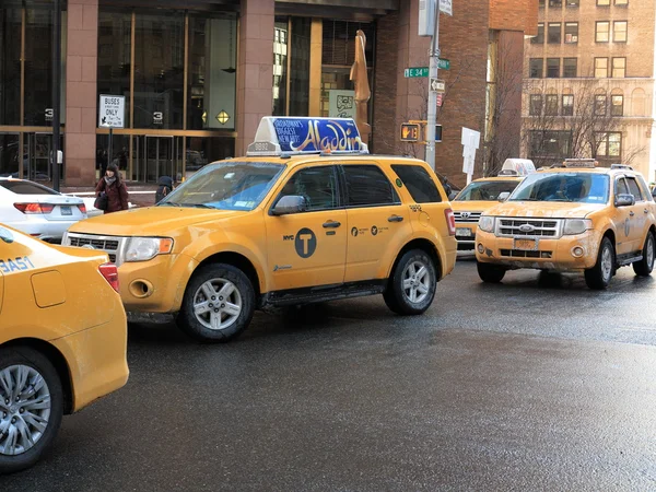 New york city taxi — Stockfoto